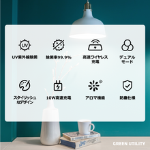 画像をギャラリービューアに読み込む, UV紫外線除菌ケース(ワイヤレス充電機能付き)